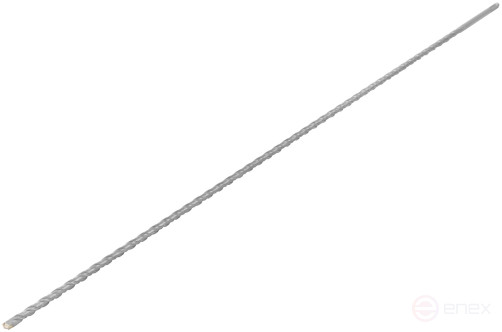 SDS PLUS concrete drill, Profi, W-shaped insert, double spiral, 12 x 1000 mm