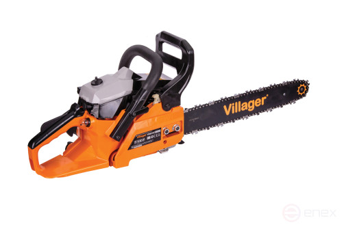 Бензиновая цепная пила Villager VGS 380 PRIME 1200 Вт (1,63 л.с)