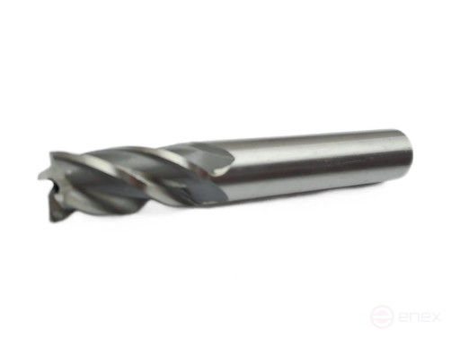 End mill with cylindrical shank f 12x26x83 mm z=4 P6M5K5 TORNERI T020861