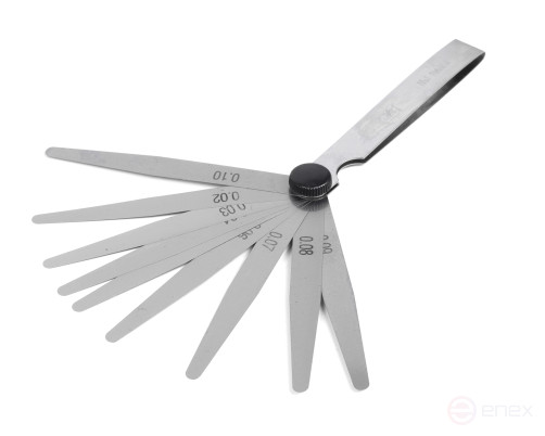 Набор щупов N1 0,02 - 0,1 L=100 с калибр. ЧИЗ