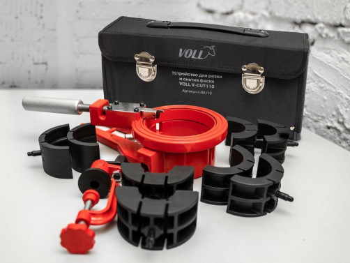 V-CUT110 cutting and chamfering device