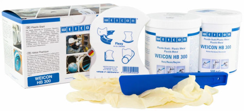 WEICON HB 300 (1 kg) Metal-plastic filled with steel