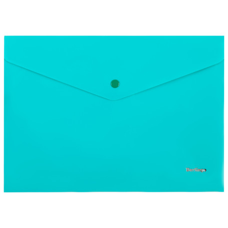 Envelope folder on the Berlingo button, A4, 180 microns, opaque, assorted