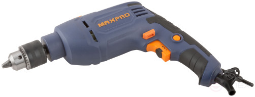 MAX-PRO Дрель ударная 710 Вт; 0-2800 об/мин; ключевой патрон 1,5-13 мм; 1,7 кг; антивибрационная ручка; резиновые вставки; кор.