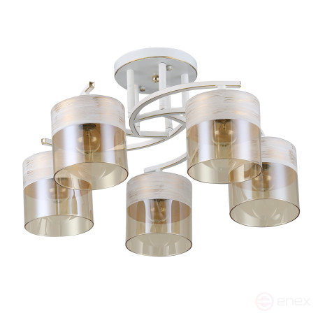 Люстра Rivoli Constancia 9081-305 5 * Е27 40 Вт модерн