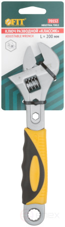 Adjustable key "Classic", scale, magnification.gripper, rubberized.handle 200mm (28mm)