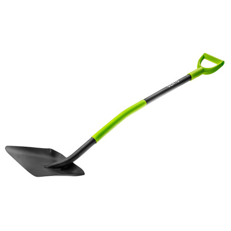 Sand shovel, metal handle