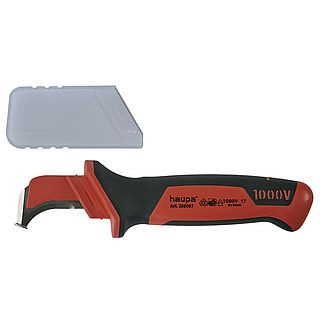 VDE cable cutting knife, with a hook-shaped blade of 50 mm