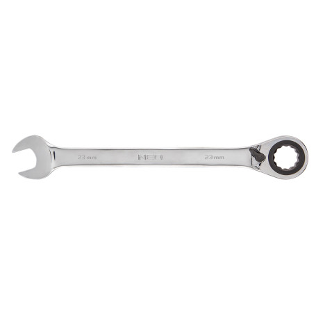 Key combined with a ratchet 23 mm
