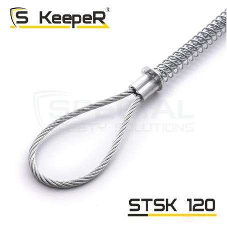 Тросик страховочный для РВД, размер 6х1200 мм