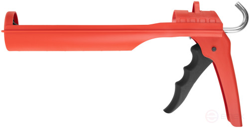 Sealant gun 225 mm semi-shell, polypropylene case reinforced with fiberglass