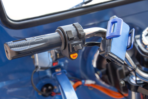 Грузовой электротрицикл Rutrike Гермес Pro 1500 72V2200W, серый