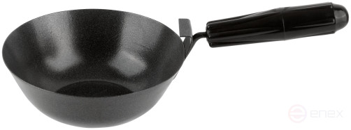 Construction bucket with pad, plastic handle, polymer coating 160 mm
