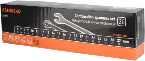 Набор комбинир.ключей АвтоDело 20шт.(сумка) 31200