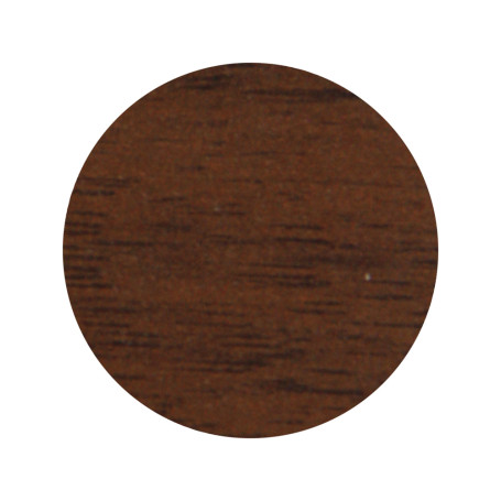 Заглушка самоприлипающая к конфирматам орех средний (14349) AKS (лист-25шт.)