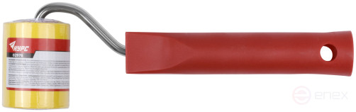 Валик прижимной резиновый, для обоев, желтый 50 мм