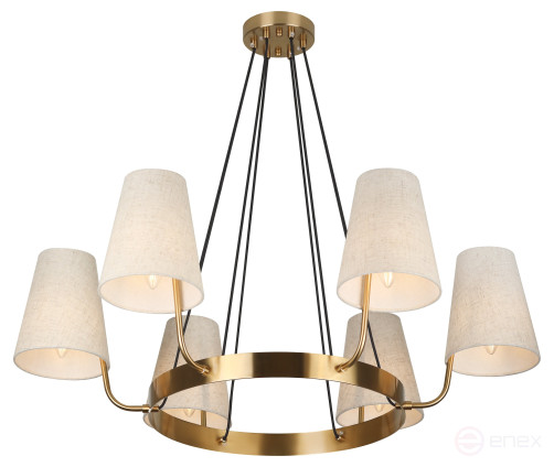 Люстра Rivoli Michele 4111-306 6 х Е14 40 Вт дизайн