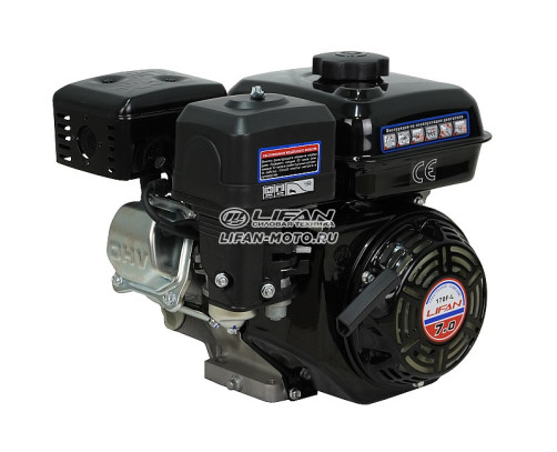 Lifan 170F-L engine, shaft 20mm