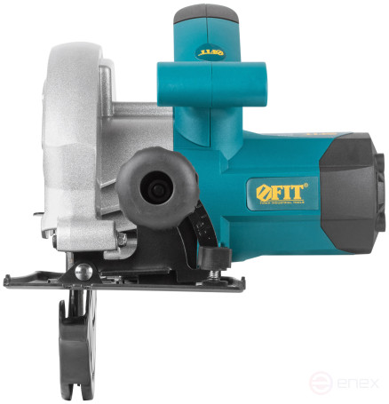 Пила дисковая 1300 Вт; 4500 об/мин; 185/20 мм; 4,4 кг; жел. опора; рез. накл.; блок шпинд.; коробка