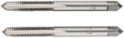 Метчики метрические, легированная сталь, набор 2 шт. М6х1,0 мм