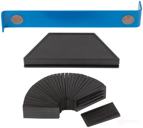 Laminate laying kit ( bracket, bar and spacer wedges 30 pcs.)