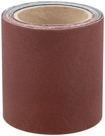 Mini fabric-based grinding roll, aluminum oxide abrasive layer 115 mm x 5 m, P 120