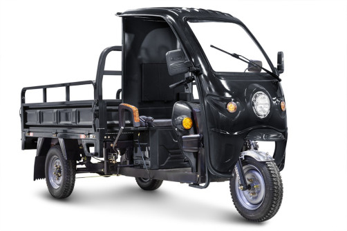 Грузовой электротрицикл Rutrike D4 КАБИНА 1800 60V1500W, черный
