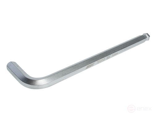 Ключ шестигранный Г-образный 10мм HEX шаровый L=170мм JTC