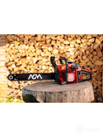 Бензиновая цепная пила Вилладжер AGM 5400 / 2100Вт (2,86 л.с) 1,5 мм, шина 45 см