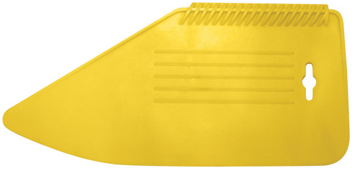 Plastic paper-pressing spatula 190 mm (black)