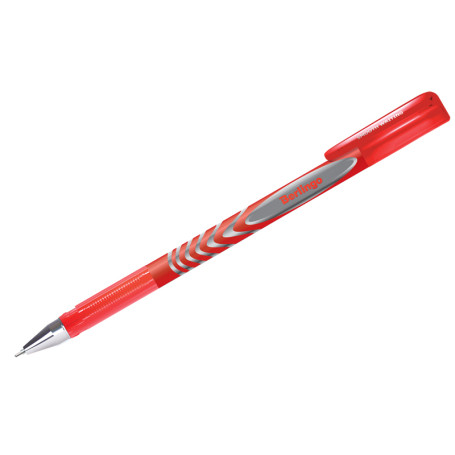 Ручка гелевая Berlingo "G-Line" красная, 0,5 мм, игольчатый стержень