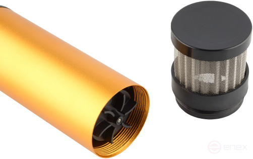 Насос для перекачки топлива 24В диаметр 38мм 15л/мин (фильтр) АвтоDело 42084