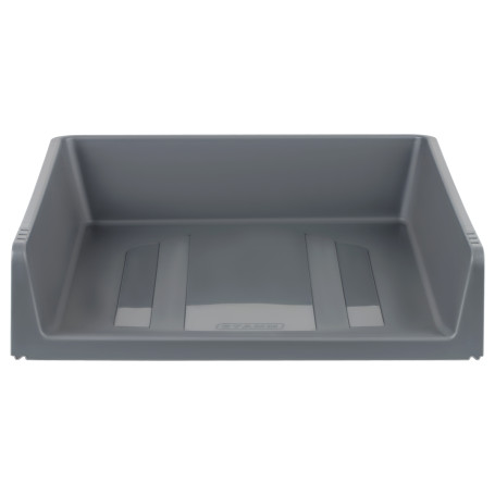 Paper tray horizontal STAMP "Basis", grey