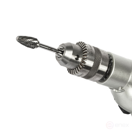 Борфреза твердосплавная ПРАКТИКА тип F параболическая,16 х 25 мм, хвостовик 6 мм (243-974)