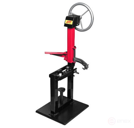 Stand for compression of shock absorber struts mechanical JTC