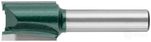 Фреза пазовая прямая с двойным лезвием DxHxL=14х19x52 мм