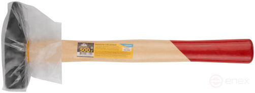 Молоток, деревянная ручка 500 г