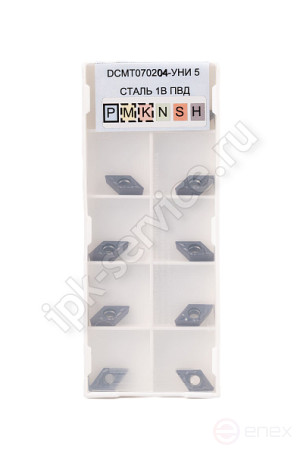 DCMT070204-GM VK1025 Пластина твердосплавная ИПК