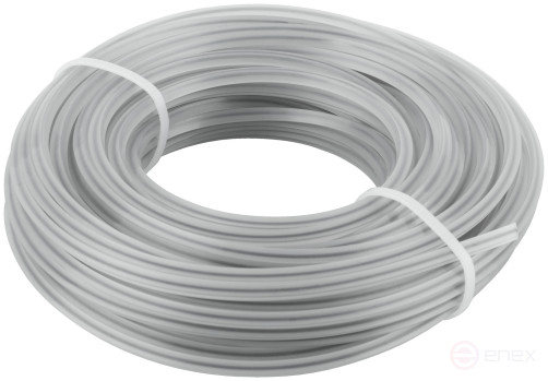 Fishing line for garden trimmers reinforced, polyamide core, "Square" 3.0 mm x 15 m