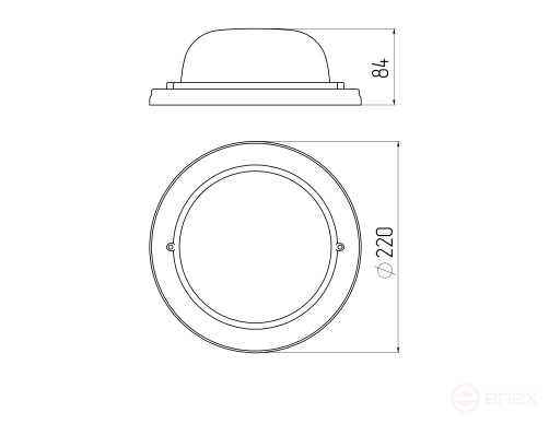 Светильник ЭРА НБО 03-60-011 Кантри дерево/стекло IP54 E27 max 60Вт D220 круг сосна
