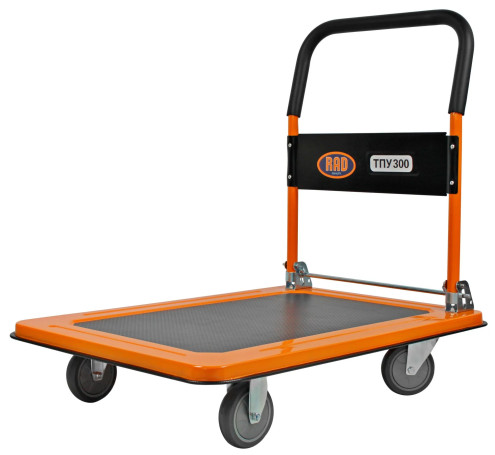 Four-wheeled platform trolley RAD TPU 300