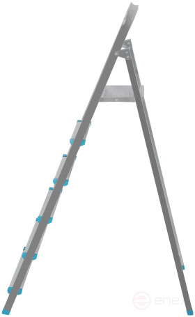 Steel ladder, 6 steps, weight 6.4 kg