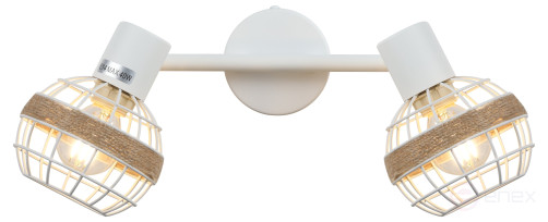 Rivoli Anselma 7034-702 spot wall and ceiling lamp 2 x E14 40 W rotary