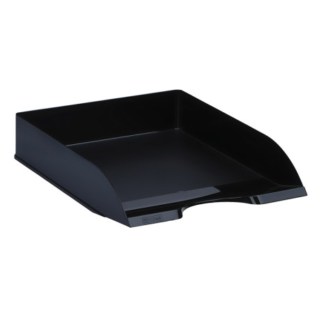 Лоток для бумаг горизонтальный СТАММ "Дельта", черный