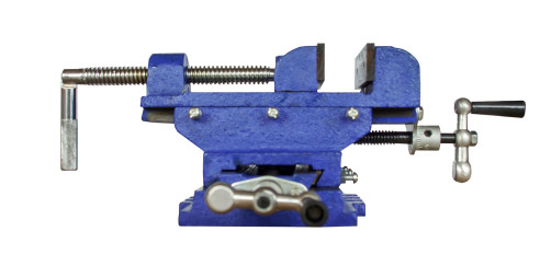 The vise of the machines is cross-shaped 125mm
