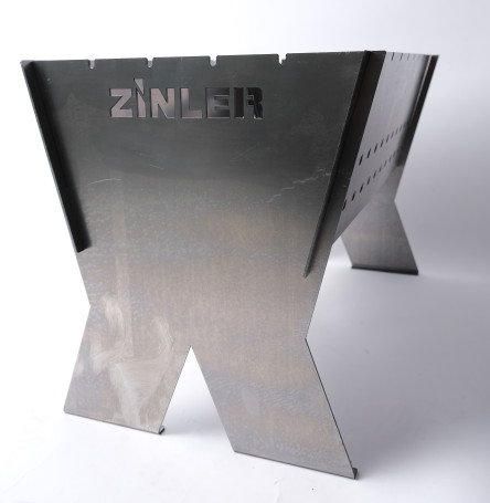 ZINLER collapsible grill 300*300*496mm, steel 1.8mm, weight 7 kg MRZ-1