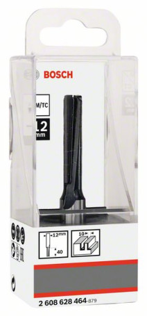 Пазовая фреза 12 mm, D1 10 mm, L 40 mm, G 81 mm