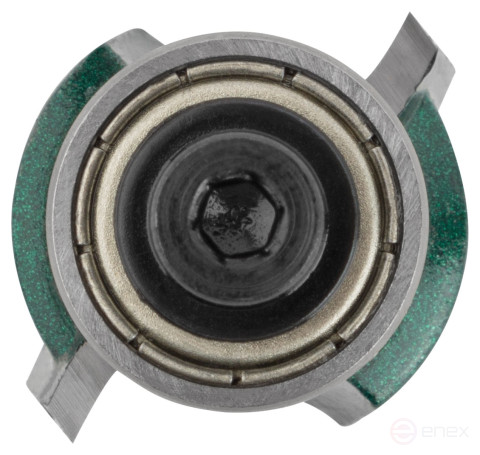 Фреза кромочная калевочная с нижним подшипником DxHxL=19х10x52,5 мм