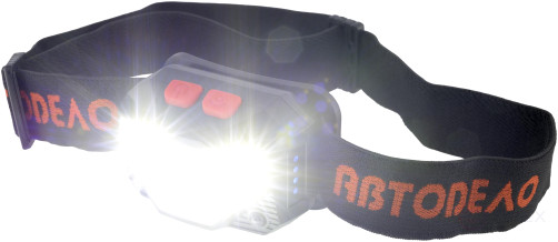 Rechargeable Touch Head Lamp (3 sources) 180Lm, Li-ion 1000mAh (Car Body) 44350