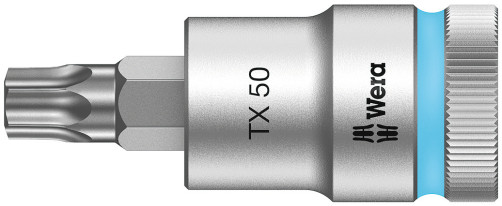 8767 C HF TORX® Zyklop End head with insert, DR 1/2", with fixing fastener, TX 50 x 60 mm